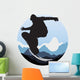 snowboarder jumping Wall Decal