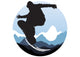 snowboarder jumping Wall Decal