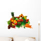 Fresh Vegetables and Fruits Wall Decal