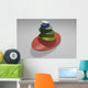 Color Pebble Stack Wall Mural