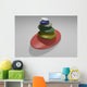Color Pebble Stack Wall Mural