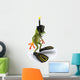 Frog and Diving Wall Decal