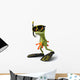 Frog and Diving Wall Decal