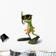 Frog and Diving Wall Decal