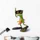 Frog and Diving Wall Decal