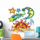 Sticker Set Celestial Bodies Wall Decal Sticker Set