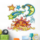 Sticker Set Celestial Bodies Wall Decal Sticker Set