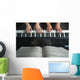 Hands On Keyboard Wall Mural