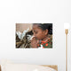 Indian Village  Little Girl Praying Wall Mural