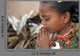 Indian Village  Little Girl Praying Wall Mural