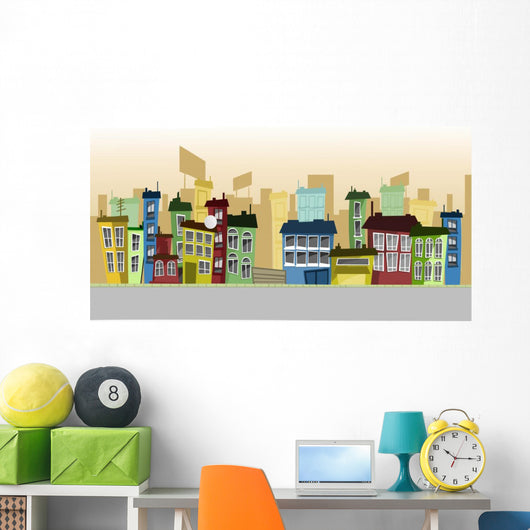 Cartoon Buildings