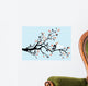 Wedding Birds Kissing Vector Wall Mural