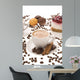 Coffee and Cake Wall Mural