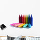Crayon Fan Wall Decal