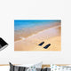 Snorkeling Fins Beach Wall Decal
