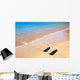Snorkeling Fins Beach Wall Decal