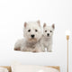 Two West Highland Terrier Wall Decal