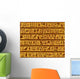 Egyptian Seamless Hieroglyphs Pattern Wall Decal