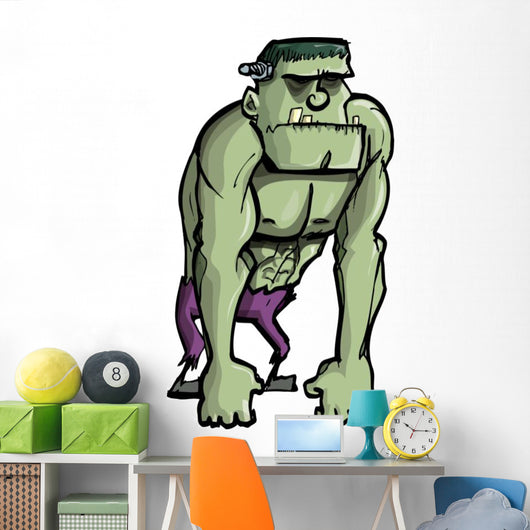 Cartoon Frankenstein Monster Wall Decal