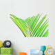 Palme Verte Sur Fond Wall Mural