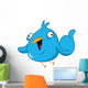 Thumb up bird Wall Decal