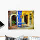 pictorial old streets of Greece - Chania, Crete Wall Mural