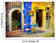 pictorial old streets of Greece - Chania, Crete Wall Mural