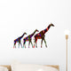 African Giraffes Wall Decal