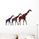 African Giraffes Wall Decal