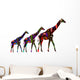 African Giraffes Wall Decal