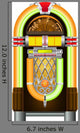 Jukebox Wall Decal