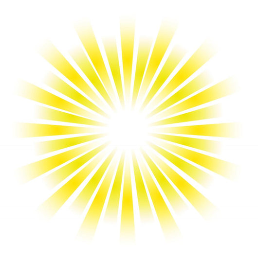Sun rays Wall Decal