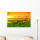 Vineyard Sunrise Wall Decal