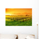 Vineyard Sunrise Wall Decal