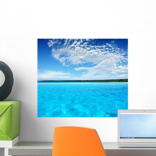 Tropical Ripple Wall Decal