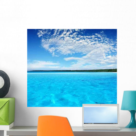 Tropical Ripple Wall Decal