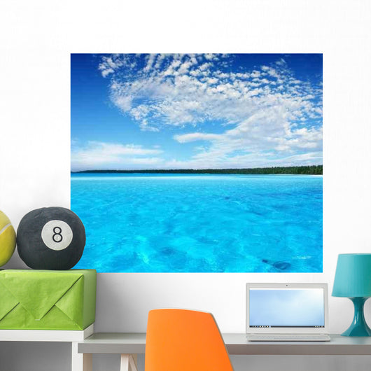 Tropical Ripple Wall Decal