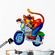 Monkey Riding Motorbike