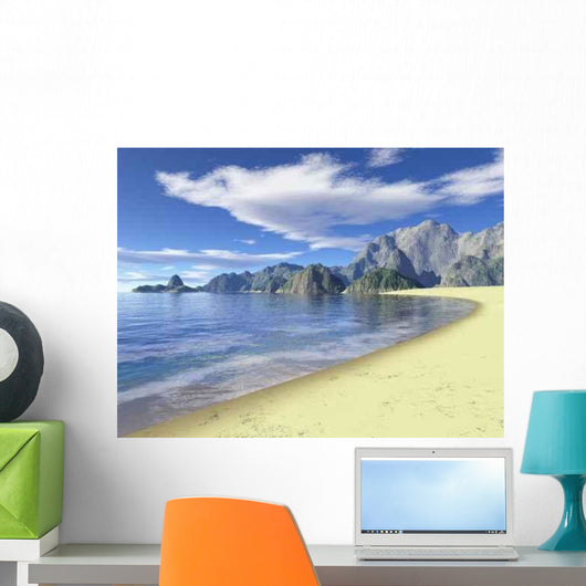 Wild Beach Wall Decal