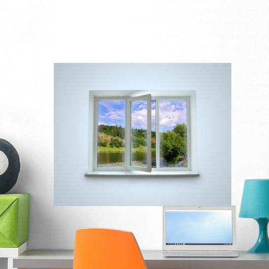 Window Wall Mural