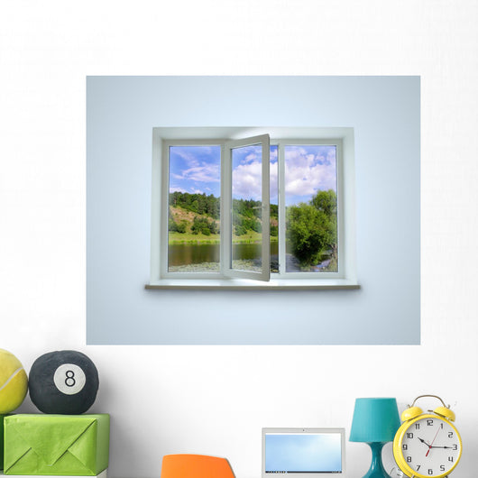 Window Wall Mural