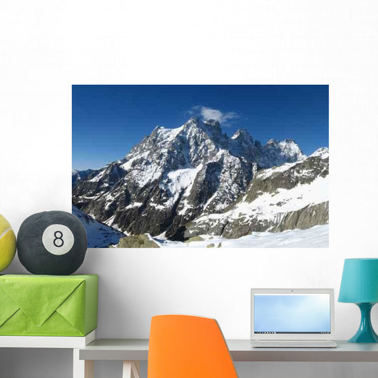 Mont Pelvoux Wall Decal