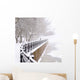 Embankment Snowfall Wall Decal
