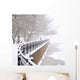 Embankment Snowfall Wall Decal