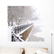 Embankment Snowfall Wall Decal
