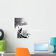 Embankment Snowfall Saint Petersburg Wall Decal