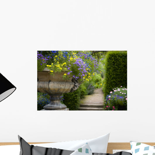 English Country Garden Wall Mural