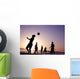 Futbol En La Playa Wall Mural