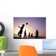 Futbol En La Playa Wall Mural