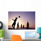 Futbol En La Playa Wall Mural